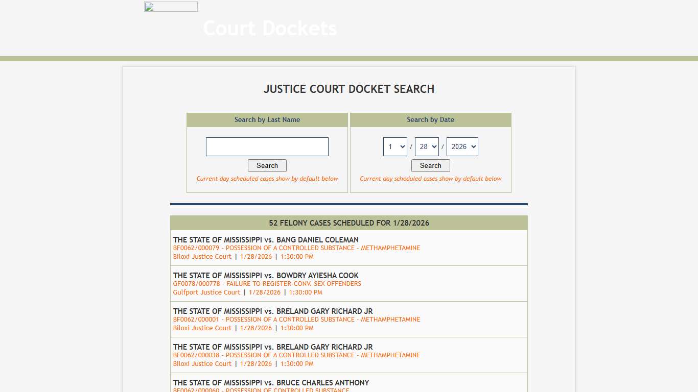 Harrison County! Online Services and Information